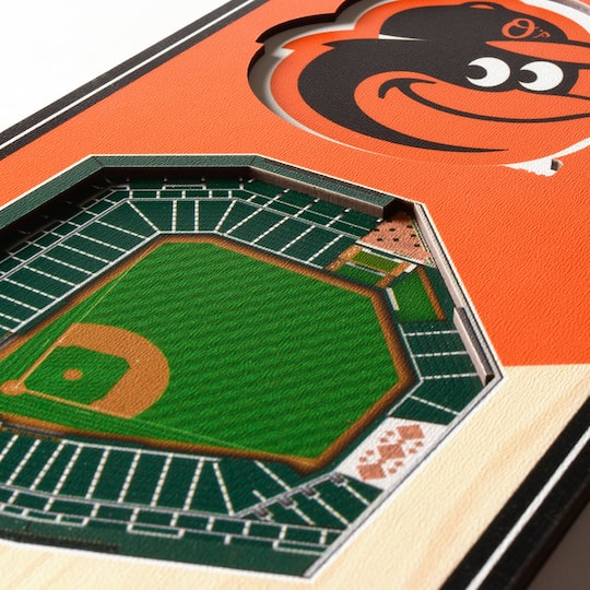 MLB 6" x 19" 3D StadiumView Banner